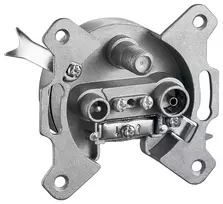 Wentronic Goobay Lizdas 3 jungtys, SAT TV Radijas, 10db (67048)