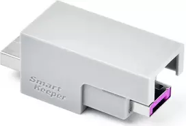 Šakotuvas SmartKeeper „Smart Keeper“ išmanioji laikrodžio rankena su USB laidu, rožinė