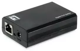 Level One Carruzzo LevelOne POS-5000 tinklo dalytuvas Maitinimas per Eternetą (PoE) Juoda