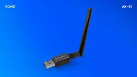 SAVIO AK-61 Adapteris WIFI USB 2.4GHz/5GHz
