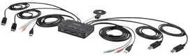 StarTech C2-DD46-UA2-CBL-KVM/2-PORT DUAL MONITORIUS KVM SWITCH