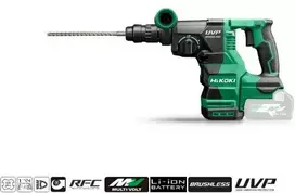 Perforatorius Hikoki HIKOKI. SDS+ HAMMER 36V DH3628DC W2Z 3.2J MV BL + HANDLE 13mm HSC