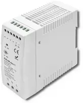 Maitinimo šaltinis skirtas bėgiams din 60w 12v 5a baltas plonas Qoltec