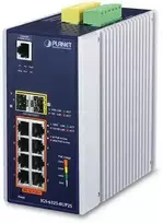 Šakotuvas Switch Planet PLANET IGS-6325-8UP2S łącza jungiama į tinklą Zarządzany L3 Gigabit Ethernet (10/100/1000) Obsługa PoE Aliuminio, Juodas
