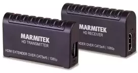 Marmitek MegaView 63, AV siųstuvas ir imtuvas, laidinis, 3D, Juodas, HDCP