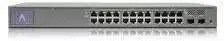 Šakotuvas „Alta Labs S24-PoE“ | Komutatorius | 24x RJ45 1000Mb/s, 16x PoE+, 2x SFP+, 240W, „Bluetooth“, programėlė, stovas