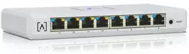 Šakotuvas Alta Labs S8-PoE Switch, 8x RJ45 1000Mb/s, 4x PoE+, 60W, Bluetooth, App