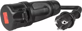 Green Cell Žalias Cell Žalias Cell Raudona CEE 16A 400V 5P iki 230V Schuko lizdo adapteris