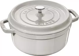 Apvalus ketus puodas Zwilling STAUB 1,7 L, 18 cm, kreminės spalvos