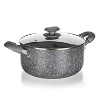 Banquet Puodas 18cm iš aliuminio su keramine danga "Granite"