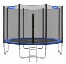 Songmics Batutas Ø 366 cm juodai mėlynas