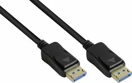 Good Connections Geros jungtys DisplayPort 2.0 kabelis 8K @60Hz varinis laidininkas 3,0m juodas