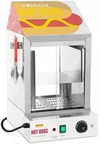 Royal Catering Šildytuvas, šildymo ekranas 100 dešrainių, 25 dešros suktinukai, 1000W