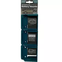 Makita 18V LXT baterijų laikikliai, StealthMounts [BM-MK18-BLU-6] 6 vnt.