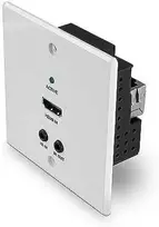 AV Ilgintuvas - LINDY Cat.6 HDMI 4K60 HDBaseT Sieninis Plokštelės Ilgintuvas, PoC 70 m