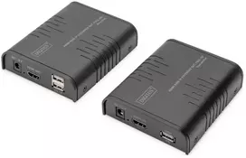 Assmann elektroninis DIGITUS IP KVM plėstuvo rinkinys 120m vienas su daugeliu 1080p/60Hz