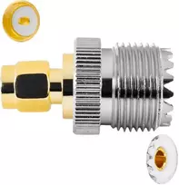 Spacetronik GSM adapterio UHF lizdas (UC1. CB) / SMA kištukas