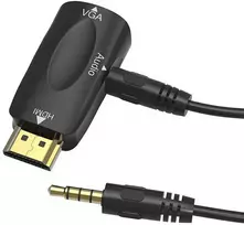 Spacetronik HDMI į VGA + garso keitiklis SPH-VA03