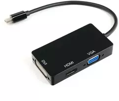 Spacetronik Daugiaportis mini DP su HDMI DVI VGA SPD-M02