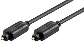 Toslink T-T optinis kabelis 5,0 mm Goobay - 1,5 m
