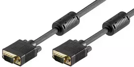 Kabelis VGA Goobay M/M Gold juoda - 30m