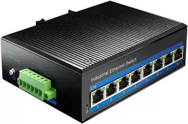 Šakotuvas Cudy SWITCH PoE 8 prievadų 8x30W 1Gbps pramoninis IG100P