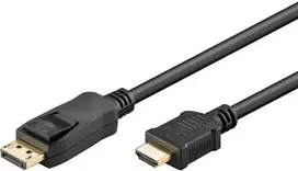 Goobay GB DISPLAYPORT 1.2 TO HDMI 1.4 CABLE, 2M