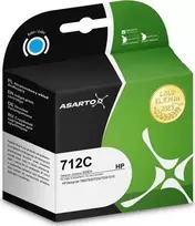 Rak Asarto Ink Asarto - HP 712C Bendrijoje 124; 3ED67A Bendrijoje 124; 29 ml šalyje;