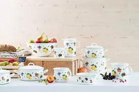 Nezatříděno Riess Puodas aukštas 1,5l 16cm Fruit Garden