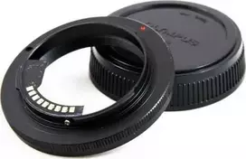 Massa OLYMPUS adapteris [4 / 3] M42 + AF patvirtinimo atveju