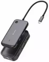 Verbatim Adapteris Hub USB-C – HDMI/USB-C /Eternet/2xUSB-A 3.0 pilkos spalvos 32150