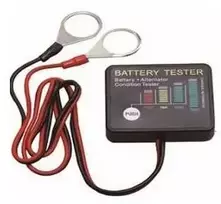 Testeris 12V akumuliatoriui LED skaitm.