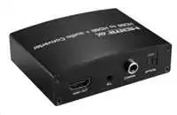 PREMIUMCORD HDMI 4K garso ištraukiklis su garso atskyrimu iki stereo lizdo, SPDIF Toslink, RCA