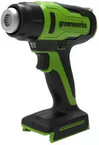 Orapūtė Greenworks G24HG; 24 V (be akumuliatoriaus ir pakrovėjo)