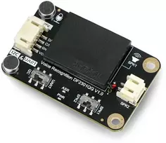 Gravity – neprisijungus balso atpažinimo modulis – I2C, UART – DFRobot SEN0539-EN