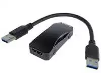 PremiumCord USB 3.0 adaptér na HDMI se zvukem, FULL HD 1080p