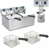 Royal Catering Gruzdintuvė elektrinė dwukomorowa TIMER 2x9L