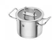 ZWILLING aukštas puodas su dangteliu, 2000 ml, 16 cm, nerūdijantis plienas - Pro