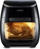 Gruzdintuvė Ecost prekė po grąžinimo Tower Xpress Pro Combo T17076 Vortx 10-in-1 Digital Air Fryer Oven with Rap (Atnaujinta)