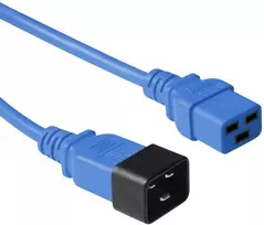 Maitinimo kabelis MicroConnect „Microconnect“ PE2019B09 maitinimo kabelis Mėlynas 0,9 m C20 skydelis C19 skydelis