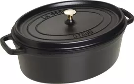 STAUB Puodas STAUB ovali 8 ltr juoda