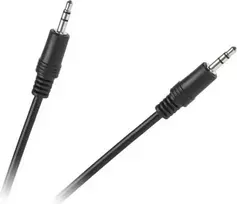Garso laisvų rankų įrangos laidas, Jack (3,5 mm) M 4 kontaktų - Jack (3,5 mm) M, 1,2 m, stereo, juodas, skirtas iPhone/iPad 38588, EOL