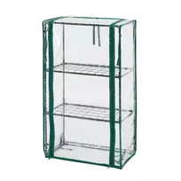 Szklarnia Šiltnamis 46 x 24 x 80 cm, PVC folija, metalinė konstrukcija