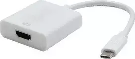 USB/Video adapter, DP Alt Mode, USB C (M) - HDMI F, balta, plastikas bag 4K2K@30Hz, EOL