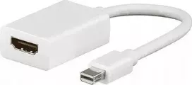 Video adapter, mini DisplayPort (M) - HDMI F, HDMI 1.3 - Standard, balta, EOL