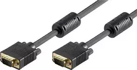 Kabelis D-Sub (VGA) - D-Sub (VGA) 2m juodas