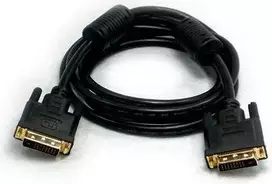Video Kabelis DisplayPort M - DVI (24+1) M, 2m, paauksuotos jungtys, juoda