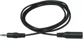 Garso ilgintuvas Jack (3.5mm) M - Jack (3.5mm) F, 5m, juoda