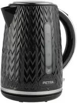 Petra Emerio Virdulys juoda elektrinis 2200 W CHEVRON, 1,7 l