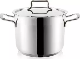 Orion Plieninis puodas ANETT 20 cm, 4,6 l, su dangčiu